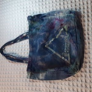 Tie dyed tote